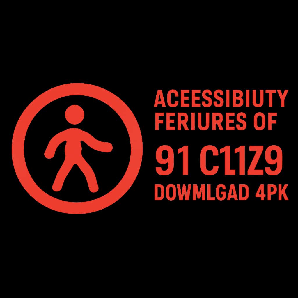 An icon representing accessibility features in a mobile application.