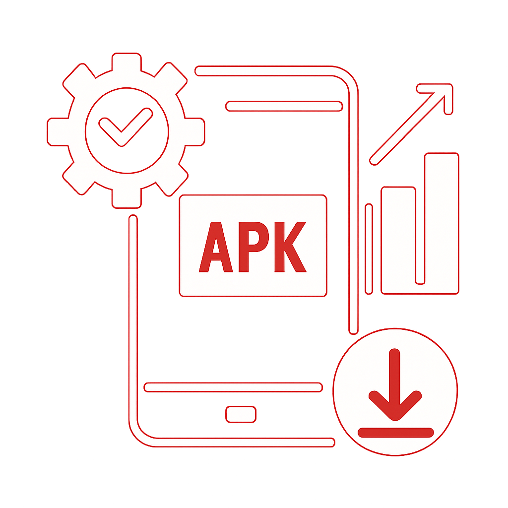 Diagram illustrating steps to improve APK security.
