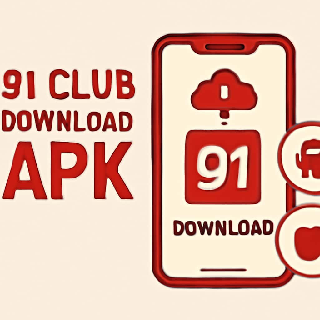 Diagram illustrating mobile compatibility of 91 Club Download APK.