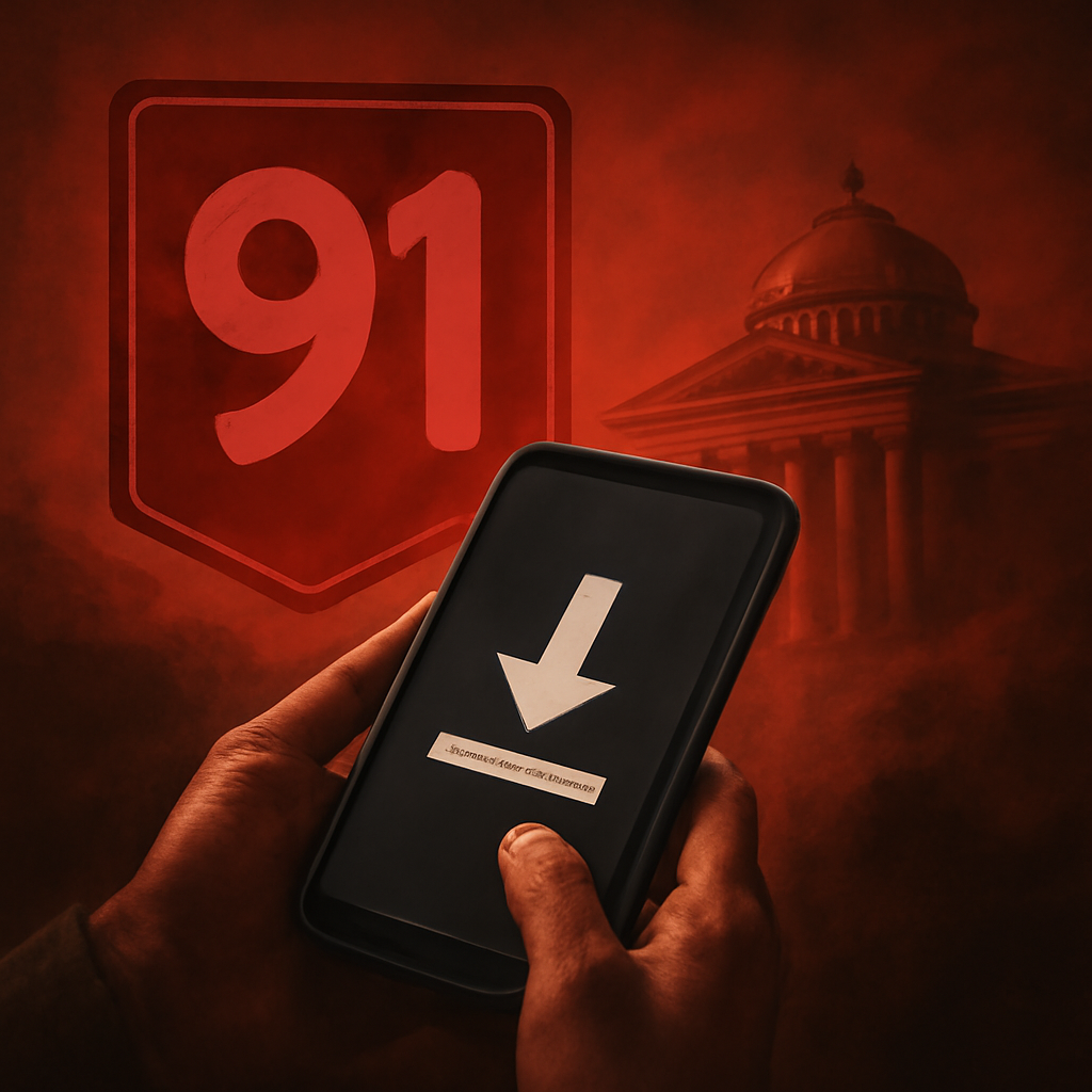 An educational diagram outlining privacy features of the 91 Club Download APK.