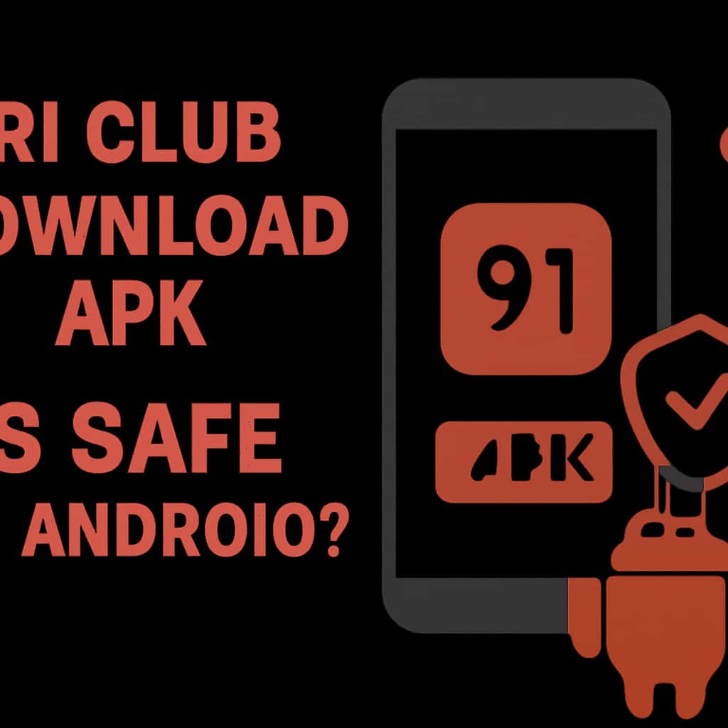 An educational diagram detailing safety features of the 91 Club Download APK.