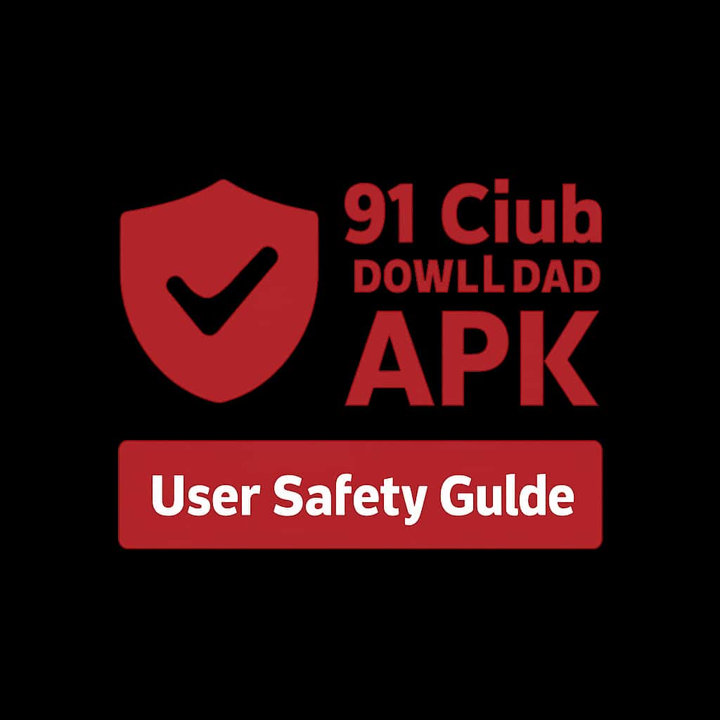 An icon illustrating the concept of user safety for the 91 Club Download APK.