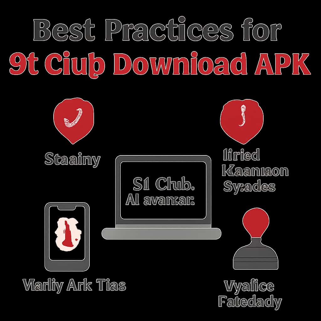Diagram illustrating the Best Practices for 91 Club Download APK Users