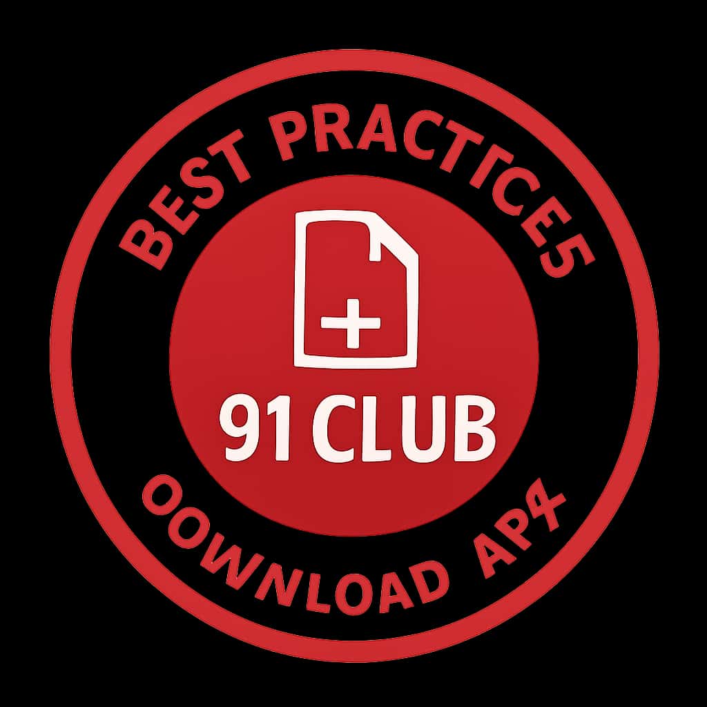 Icon representing Best Practices for 91 Club Download APK Users
